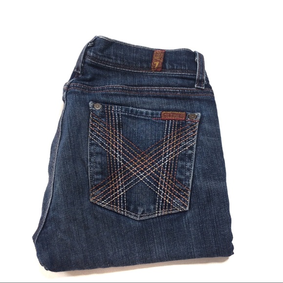 7 For All Mankind Mia Crop Jeans size 28 - Picture 3 of 12